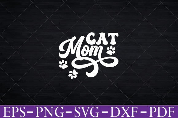 Cat Mom Happy Mothers Day T-Shirt Design Review