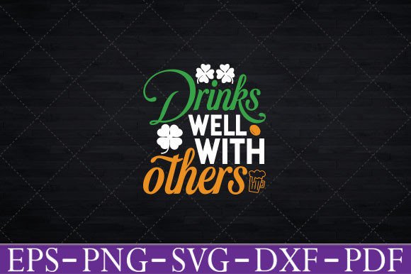 Review: Drinks Well with Others Drunk SVG for Embroidery