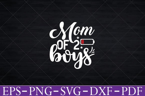 Review: Mom of 2 Boys Low Battery Design for Embroidery