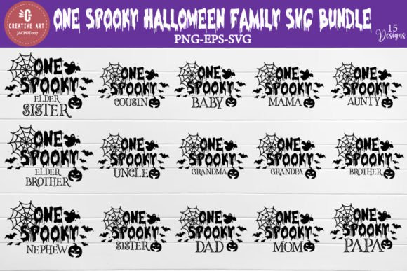 Review: One Spooky Halloween Family SVG Bundle