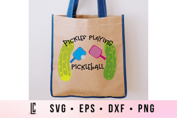 Review: Pickles Playing Pickleball SVG for Embroidery