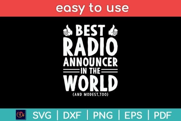 Reviewing Best Radio Announcer in the World Funny for Stitching