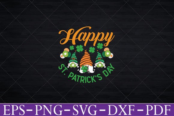 Reviewing the Happy St. Patrick s Day Gnome T-Shirt Design