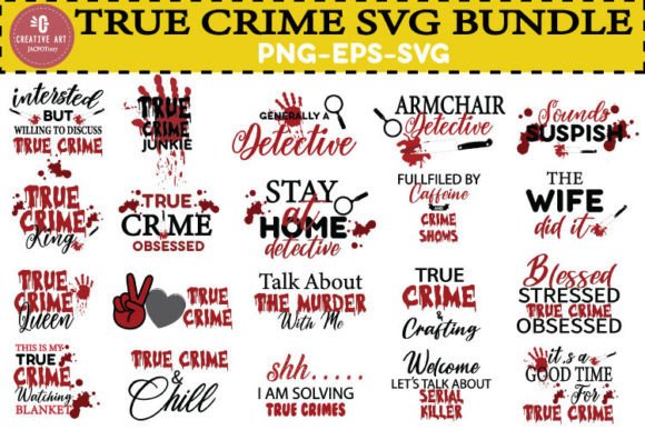 Reviewing the True Crime Bundle SVG for Embroidery